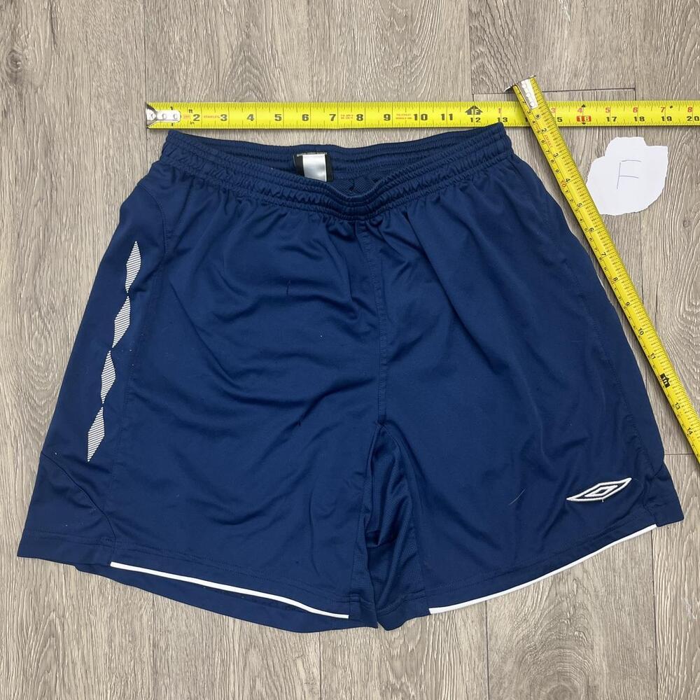 Umbro navy blue shorts Size M #football soccer